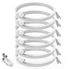 JESLED T5 T8 Extension Cords, 5ft Linkable Wire Cable Conenctor,