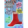 Sock Snob - 6 Pairs Kids Boys Girls Unisex Mid