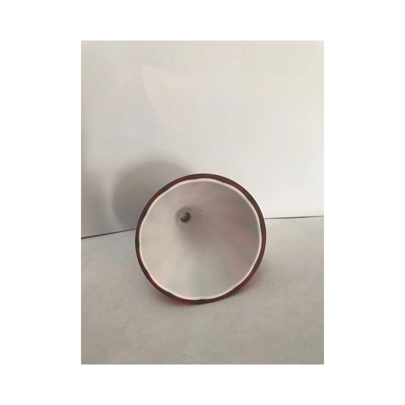 Hampstead Naja Zebrano Red Glass Shades; Glass Shades Only