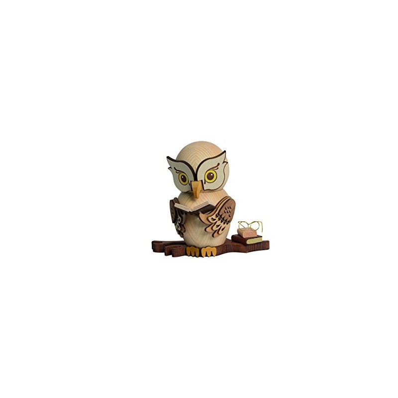 Incense Smoker Owl - with books