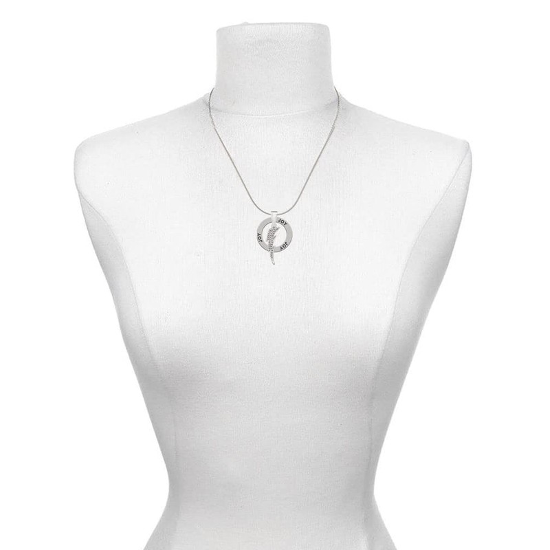Delight Jewelry Silvertone Large Clear Crystal Lightning Bolt - Silvertone