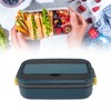 304 Stainless Steel Bento Box Adult Lunch Box Single Layer