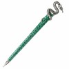 Silver-Plated Slytherin Pen 21cm Green Hand-Enamelled Pen With Snake House