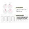 4 PACK 3.7" High Replacement Base Pre-Motor Foam Filters for