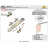 Johnson Hardware 100PD Commercial Grade Pocket/Sliding Door Hardware (72")