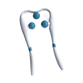 Harilla Electric Neck Massager Neck Massager Roller Point Shoulder Massager 3 Level USB Muscle Relief Neck Massage Instrument, Blue