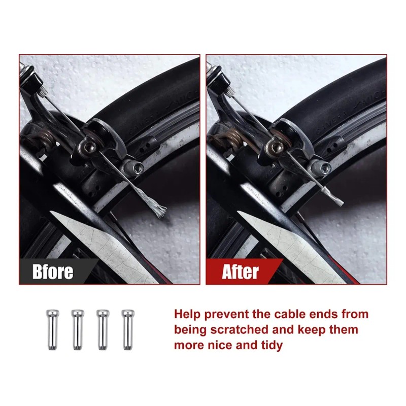 Kit Cables De Freno Y Cables Cambio Velocidades Bicicleta