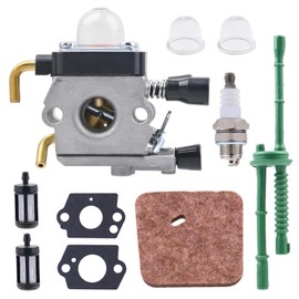 Bynor C1Q-S97 FS38 FS55R Carburetor for STIHL FS55 FS55R FS38 FS45 FS46 KM55 HL45 FS45L FS45C FS46C FS55C FS55RC String Trimmer Weed Eater Replace # C1Q-S186 C1Q-S71 C1Q-S66