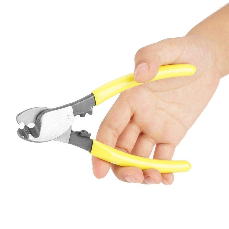 Cable Cutter, Cable Cutting Pliers 6 Inch Chrome Vanadium Steel