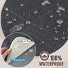 TAOCOCO Waterproof Loveseat Covers for Pets Dogs with Non Slip