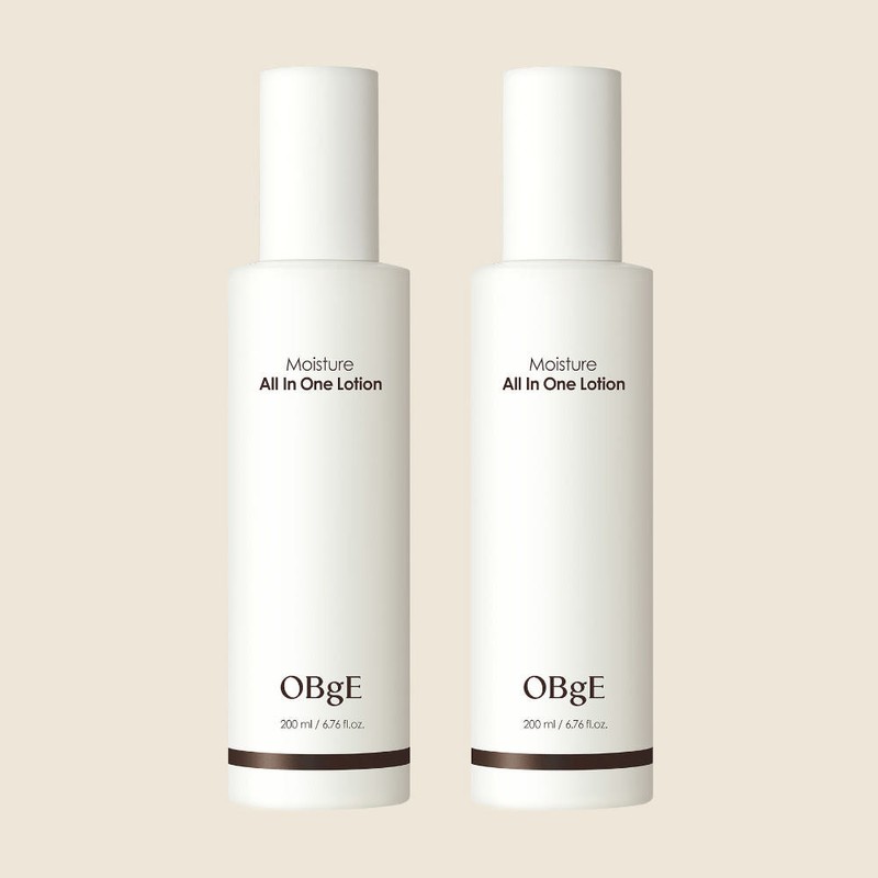 OBGE Objet Moisture All-in-One Lotion 200ml x 2 / 오브제