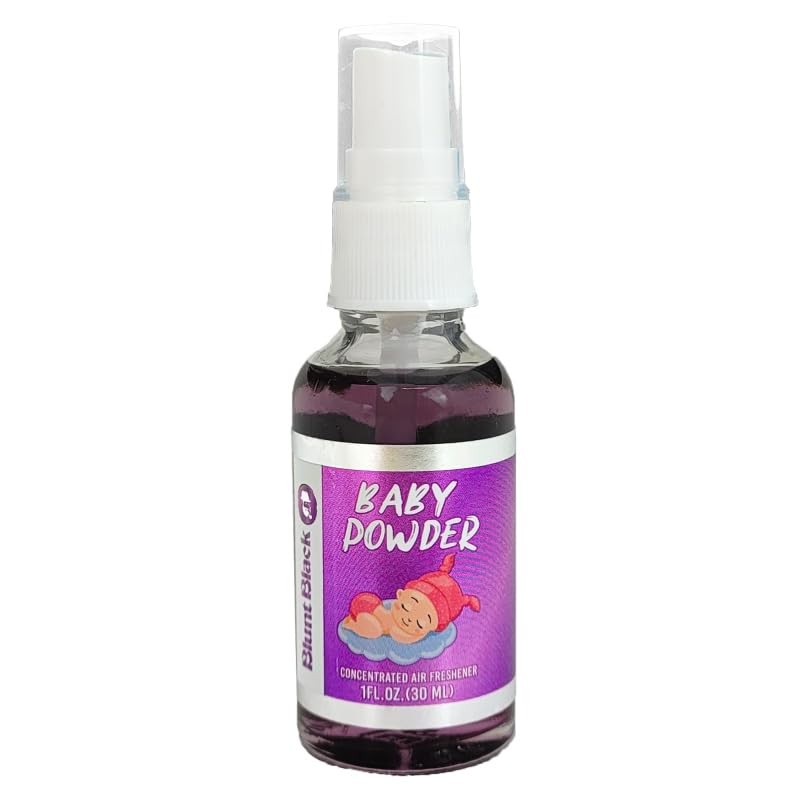 Blunt Black Concentrated Air Freshener Spray for Car and Home