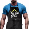 Shirtoo Barbecue Apron Besserwisser - Funny Gift for Men and