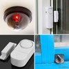 [MyDomae] Window Alarm / Door Alarm / Dummy Camera / CCTV Window Lock (Pink) 7ea