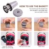 WOTOW Reusable Coffee Filter Set for K Cups Replacement Filter