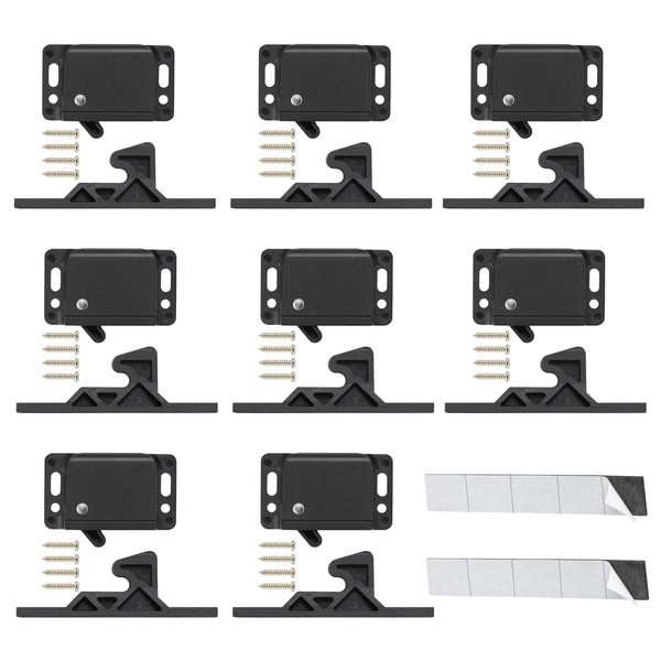 Unifizz RV Black Push Latch - 5lb - C3-805 -