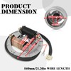 Ignition Magneto Stator Coil with Flywheel Rotor Kit with Plate