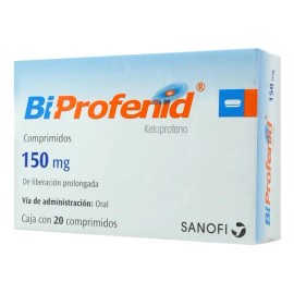 Bi-profenid Comprimidos 150 Mg, 20 Comprimidos