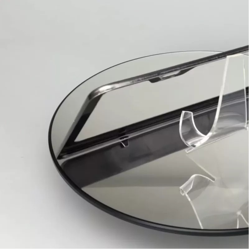 MotorVehicleParts Powder Coated Black Chrome Stainless Steel License Plate Frame