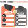 LED Winter Headbands for Women and Men Ear Warmer Headband