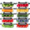 Skroam 10 Pack Glass Meal Prep Containers, 22 OZ Glass