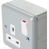 Single Gang Metal Clad Switch Socket: Durable and Reliable 13