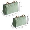 Nylon Cosmetic Bag, Pack of 2 Portable Travel Make Up