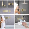 ON/OFF Brass Shower Diverter Flow Control Valve, Separate Design with
