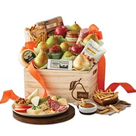 Harry & David Signature Pear, Nut, And Cheese Gift Basket - Grand, Best Pears, Gourmet Selection, Luxury Food Gifts, Gift Basket For Cheese Lovers
