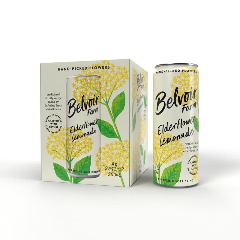 Belvoir Farms Sparkling Elderflower Flavored Lemonade | Delicious On It's