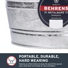 Behrens Hot-Dipped Galvanized Steel Utility Pail 4-1/4 Gallon