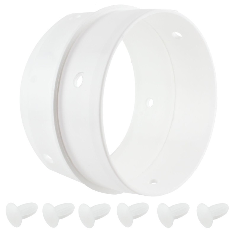 SPARES2GO Condenser Vent Box & Extra Long Hose Kit Compatible