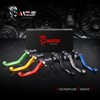 MZS Blue Dirt Bike and ATV Brake Clutch Levers Compatible