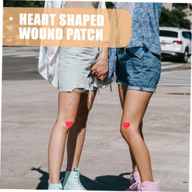 TOVINANNA 5sets Cute Patches Small Fabric Waterproof Breathable Hemostatic Patches Pack of 100 50pcs*5