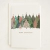 Minted Merry Everything Holiday Card, Folded 5x7 Christmas Card with
