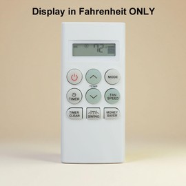 Replacement Remote Control AKB73756214 for Friedrich Air Conditioner AKB73756213 AKB73756218 AKB73756215 AKB73616106 CP08G10B CP06G10B CP10G10B CP10F10 CP15G10A CP24G30B CP08F10