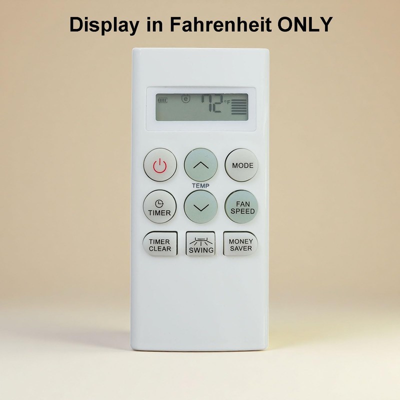 Replacement Remote Control AKB73756214 for Friedrich Air Conditioner AKB73756213 AKB73756218