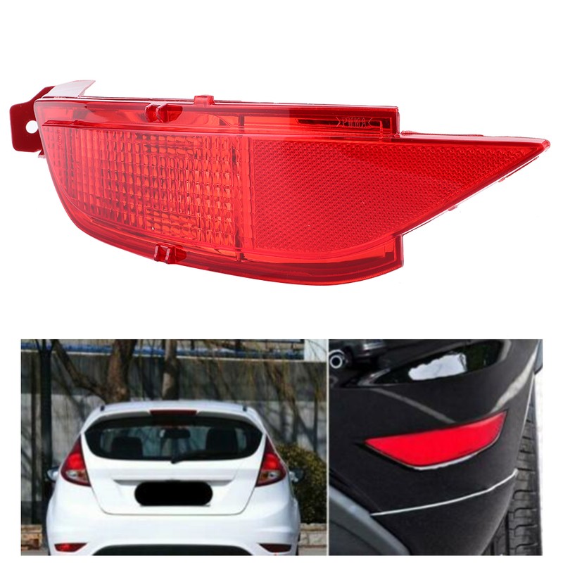 Left Rear Bumper Fog Light Car Reflector Lamp Fit for