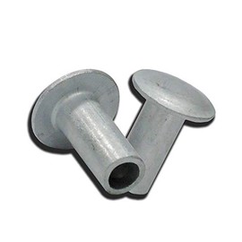 Tubular Rivets Aluminum Rivets Truss Head Fasteners 100 Pcs 3/16"X3/8" Semi-Tubular Rivets Rivet Tools Stainless Rivets Two Piece Rivets Tubular Rivet Tool Super-Deals-Shop