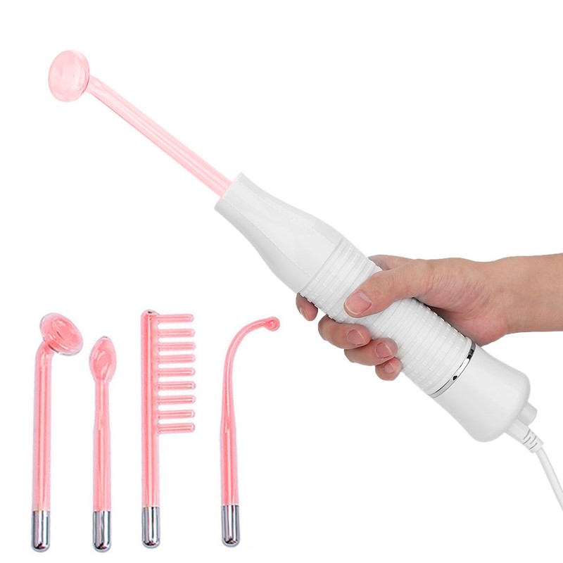 Portable High Frequency Electrotherapy Acne Spot Treatment Skin Tightening Wrinkle