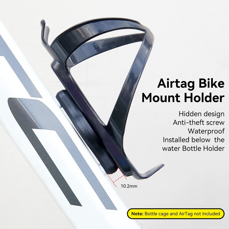 AirTag Case, Bicycle AirTag Protective Cover, Bicycle Bike Mount, Protective