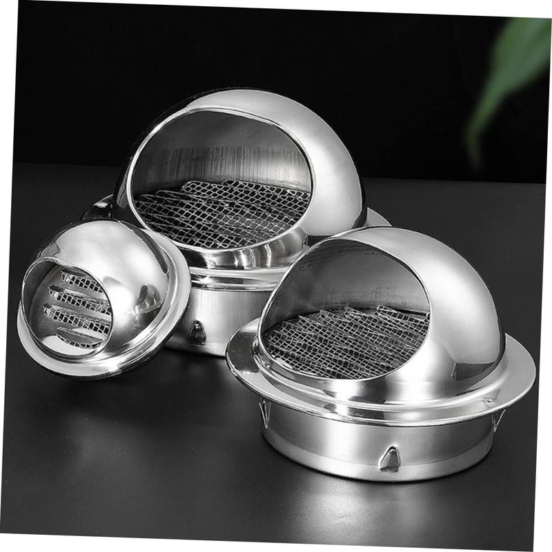 LABRIMP Durable Stainless Steel Range Hood Exhaust Cover Air Vent