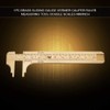 Mini Vernier Vernier, 1-Piece Mini Retro Brass Vernier, Vernier, Double