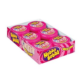 Hubba Bubba Kaugummi | Bubble Tape Fancy Fruit | Mega Lange Rolle | 12 Packungen (12 x 56 g)