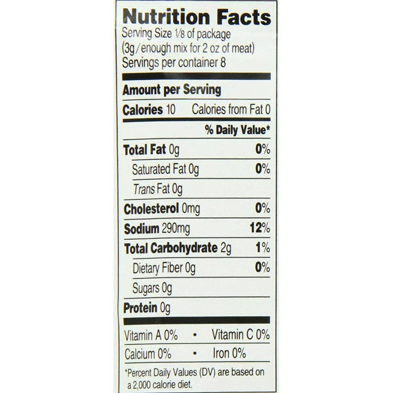 Do not apply Chi-Chi's Restaurante Seasoning Mix, 0.78-Ounce Packages (Pack