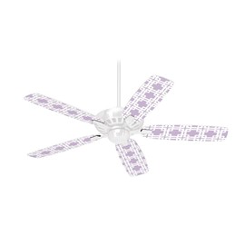 Boxed Lavender - Ceiling Fan Skin Kit fits most 42 inch fans (FAN and BLADES SOLD SEPARATELY)