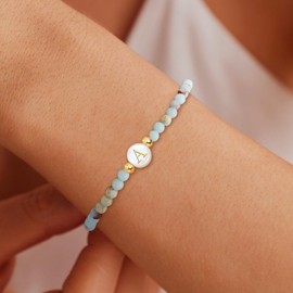 Nymerianoble Cross Beaded Bracelets Stackable First Communion Gifts Cross Bracelet Birthday Gifts Ideas Baptism Religious Gifts for Women