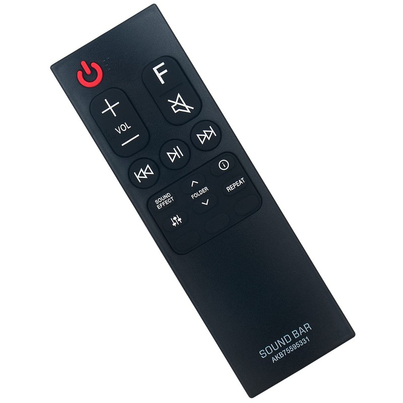 AKB75595331 Replacement Remote Control Applicable for LG Sound Bar SL6Y