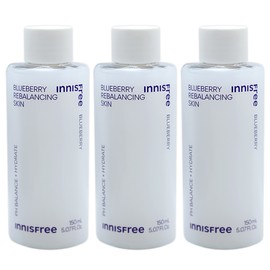 Innisfree Blueberry Rebalancing Skin 130ml 3pcs / 이니스프리 블루베리 리밸런싱 스킨 130ml 3개