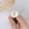 UNIQOOO Rosemary Botanical Twig Green Plants Wax Seal Stamp for